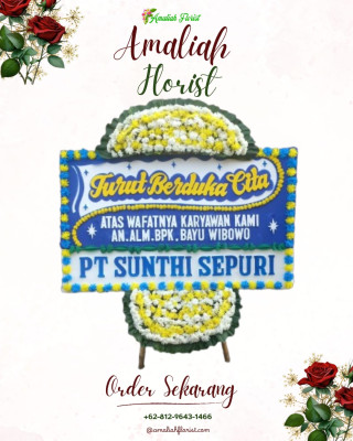Papan Bunga Duka di Panunggulan